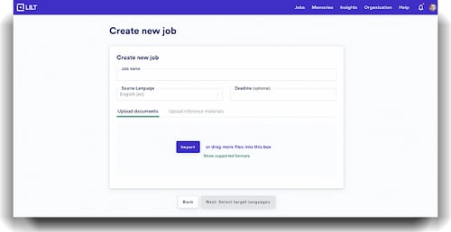 Create new job-2